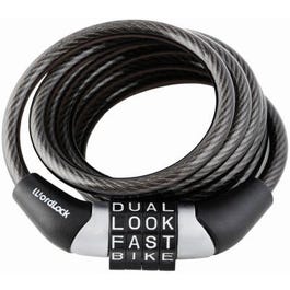 Solid-Brass 4-Dial Sport Padlock