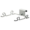 Trash Bag Holder, Fits Over Cabinet/Drawer, White