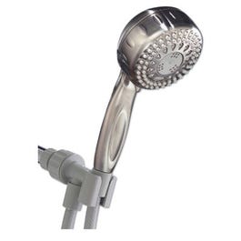 Showerhead, Handheld, 5 Settings, Brushed Nickel