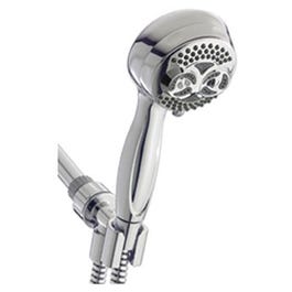 Twin Turbo(TM), Showerhead, Hand-Held, 6 Settings, Chrome