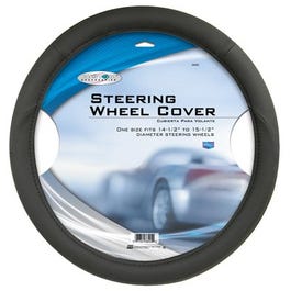 Steering Wheel Cover, Black Foam, One Size