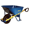 Wheelbarrow, Flat-Free Tire, Blue Steel, 6-Cu. Ft.