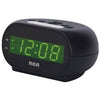 Streamlined Alarm Clock, Green LED