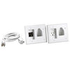 Television In-Wall Power Cord / Cable Installation Kit