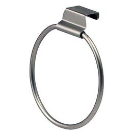 Towel Ring, Over The Cabinet/Drawer, Brushed Nickel