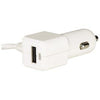 USB Car Charger, DC, White