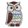 Solar LED Owl Statue, 13-In.