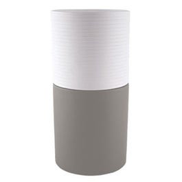 Stacked Herb Garden, Self-Watering, Gray, 4-In.