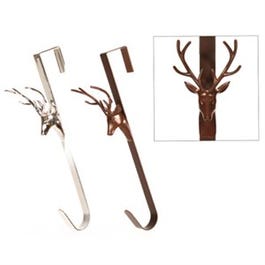Wreath Hanger, Deer Head, Assorted, 15-In.