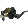 Reversible Bergamo Wave Lever Passage Lockset, Aged Bronze