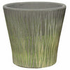 Woodridge Cone Planter, Moss Green Clay, 7.75 x 7.5-In.