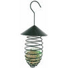 Spring Bird Feeder With Roof, 4.5 x 4.5 x 9.5-In.
