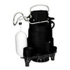 Submersible Sump Pump, Cast Iron, 1/3-HP