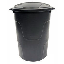 Trash Can with Lid, 32-Gallons