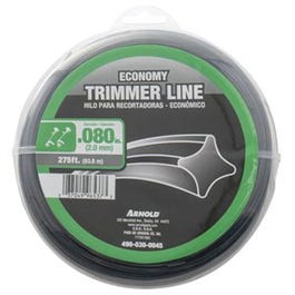 String Trimmer Line Dispenser Pack, Black, .080 x 300-Ft., 15 Refills