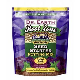 Root Zone Seed Starter Potting Mix, Organic, 4-Qts.