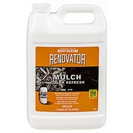 Renovator Mulch Stain, Color Refresh, Spray, Brown, Gallon