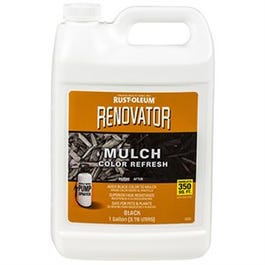 Renovator Mulch Stain, Color Refresh, Spray, Black, Gallon
