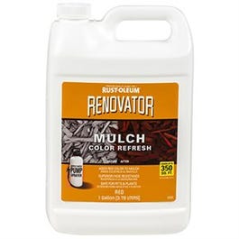 Renovator Mulch Stain, Color Refresh, Spray, Red, Gallon