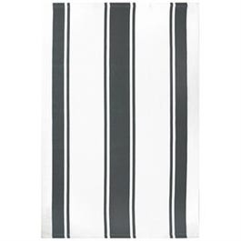 Towel, Stainless Gray Stripe, 100% Cotton, 20 x 30-In.