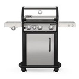 Spirit SP-335 LP Gas Grill, 3 Burners + Sear + Side Burner, 32,000 BTUs, Stainless Steel