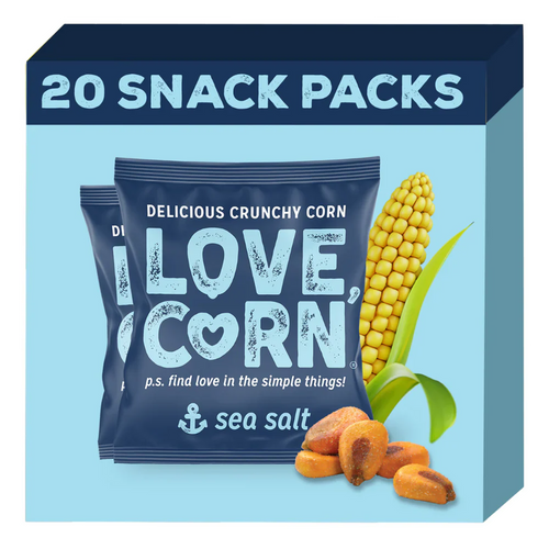 Love Corn Sea Salt Delicious Crunchy Corn