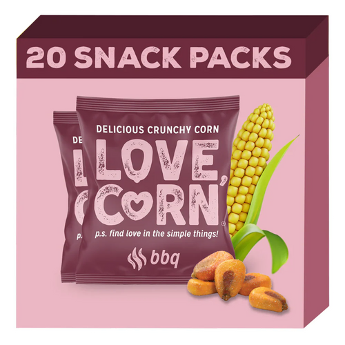 Love Corn Bbq Delicious Crunchy Corn