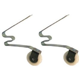 Sliding Screen Door Spring Tension Rollers, Nylon Ball Bearing, 2-Pk.