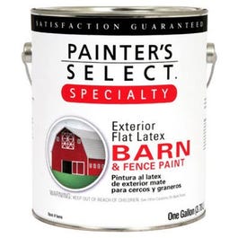 Speciality Barn & Fence Paint, Latex, Flat, Ranch Red, Gallon