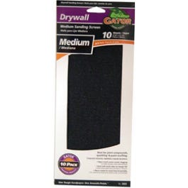 Sanding Screen, Medium, 4.25 x 11.25-In., 10-Pk.