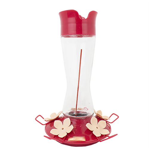 Perky-Pet® Top-Fill Pinch-Waist Glass Hummingbird Feeder