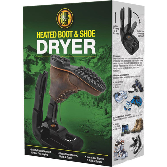 Shoe Gear High Country 8 In. H. Black Plastic Shoe, Glove, & Boot Dryer