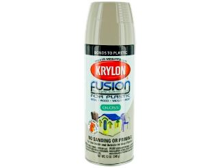 Krylon® Fusion Plastic Paint Spray Paint (12 oz, Gloss River Rock)