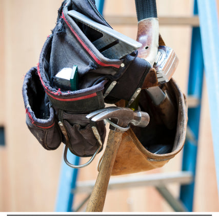 ToolsTool belt hanging on a ladder