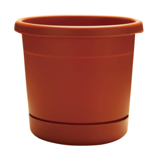 Southern Patio Dynamic Design 8″ Rolled Rim Planter, Terracotta - Oconto  Falls, WI