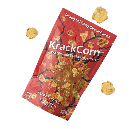 KrackCorn Caramel Flavored Popcorn (11 oz)