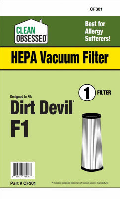 Clean Obsessed Dirt Devil Vacuum Cleaner Filter F1 HEPA