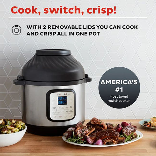 Instant Pot® Instant Pot® Duo Crisp™ + Air Fryer 8-quart Multi-Use Pressure Cooker