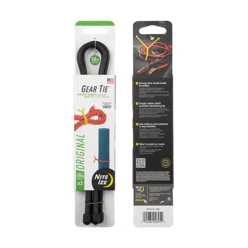 Nite Ize Gear Tie® Original Reusable Rubber Twist Tie™
