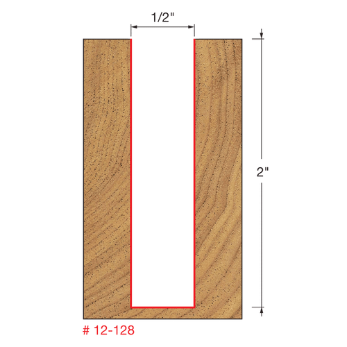 Freud Double Flute Straight Bit