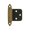 Amerock Variable Overlay Self Closing Face Mount Cabinet Hinge