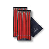 Colonial Candle 12 Red Handipt Taper, 12 Pack