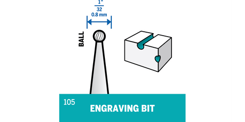 Dremel 105 Engraving Bit