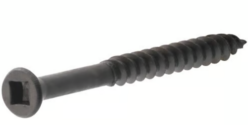 Hillman Group Square Drive Black Phosphate Trim Screws (#6 x 2-1/4) - 50 pc