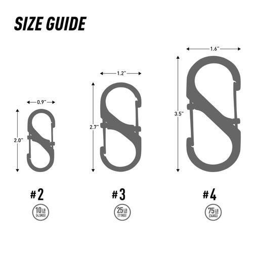 Nite Ize S-Biner® SlideLock® Stainless Steel
