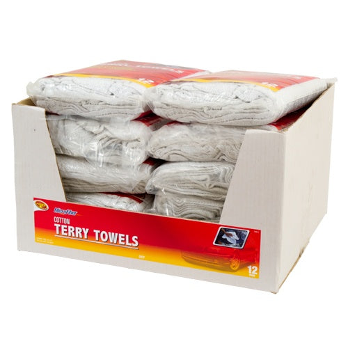 Detailers Choice 3-685-5 - 12-Pk. of Terry Towels