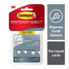 Command Clear Round Cord Clips