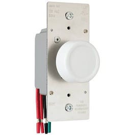 600-Watt Light Almond 3-Way Maximum Rotary Dimmer Switch