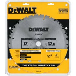 12-Inch 32-TPI Carbide-Tipped Circular Saw Blade