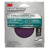 3-Pack Sandblaster 5-Inch 8-Hole 60-Grit Sanding Disc